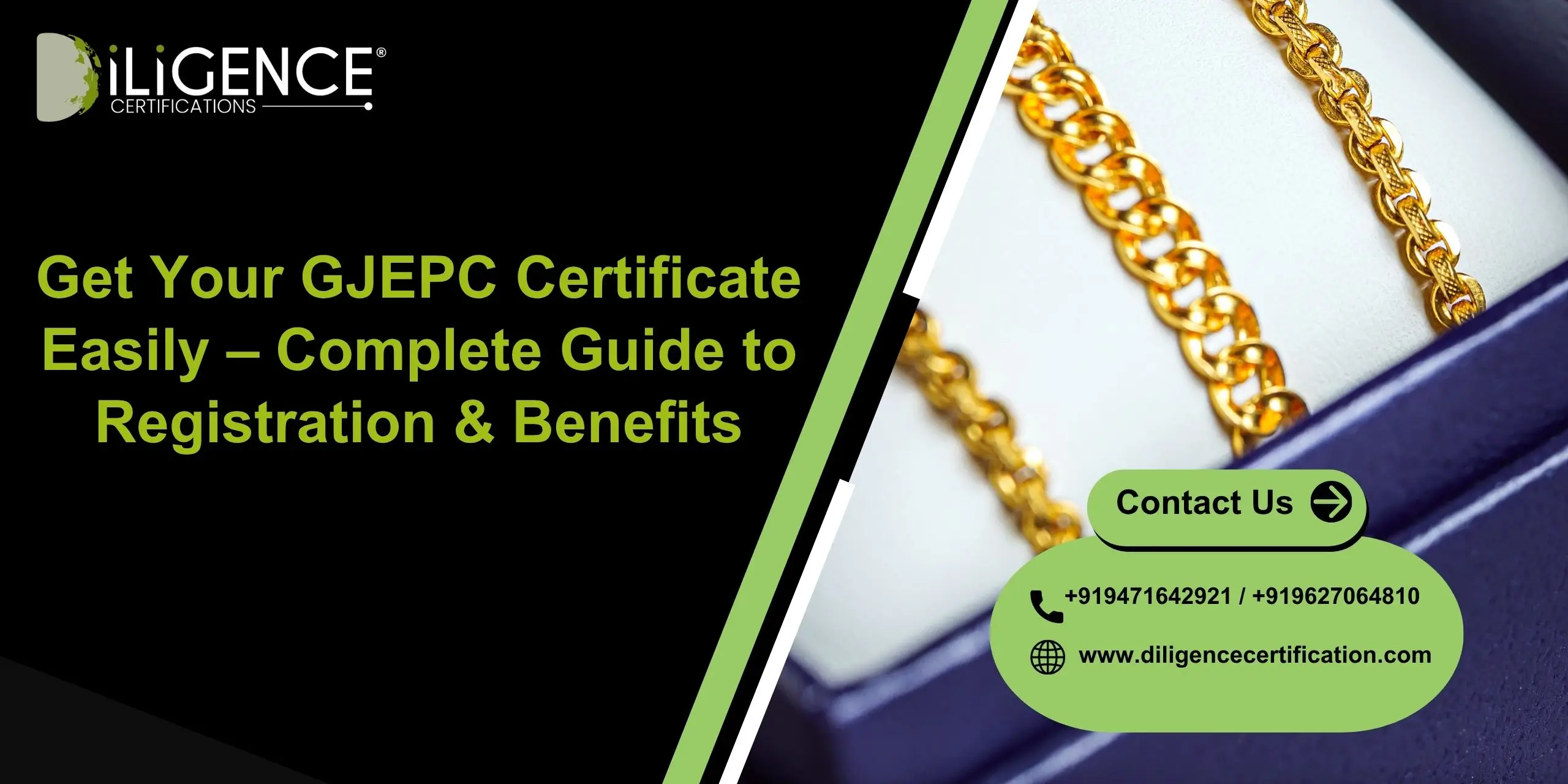 GJEPC Certificate Easily