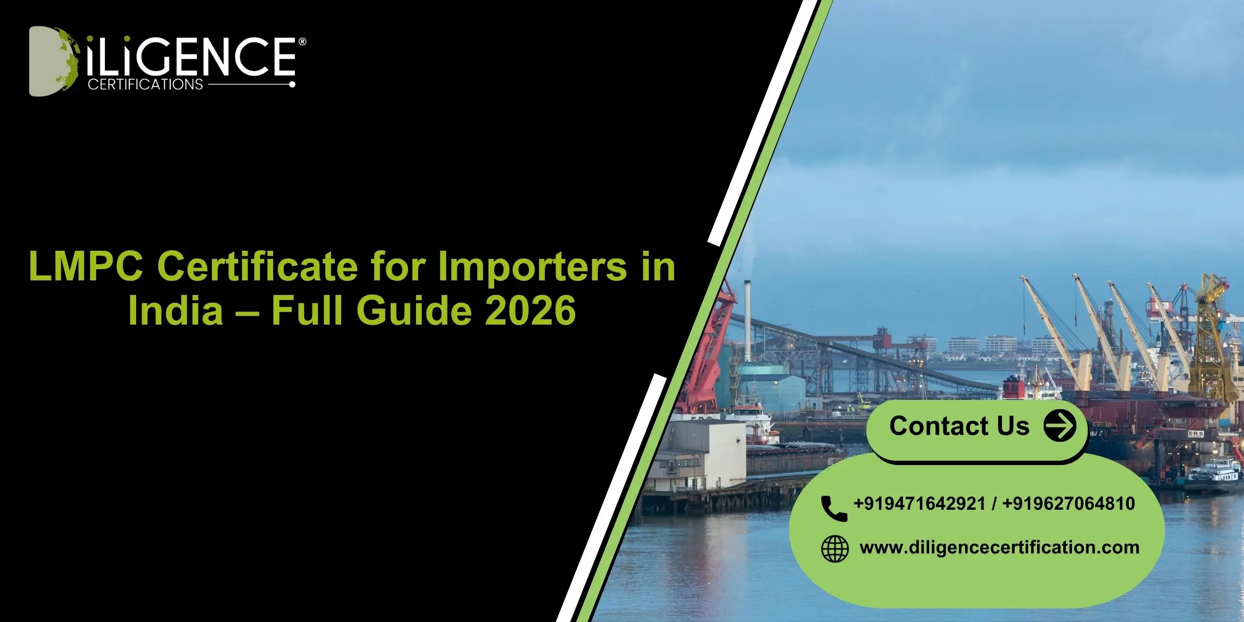 Certificate for Importers