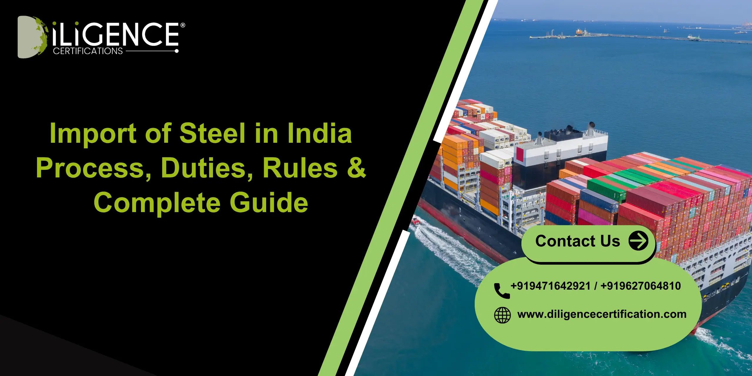 Import of Steel in India Process