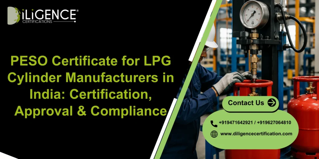 PESO Certificate for LPG Cylinder