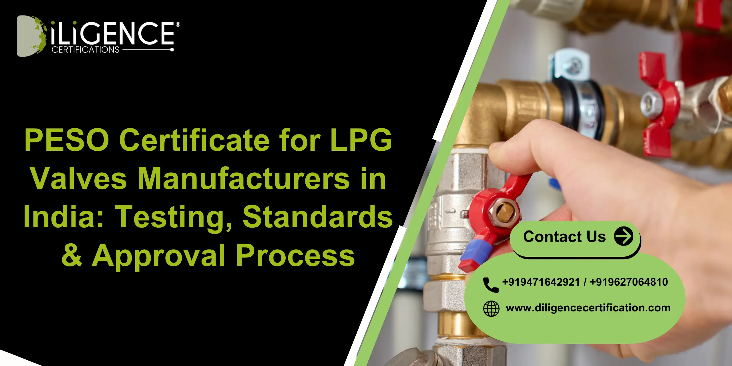 PESO Certificate for LPG Valves