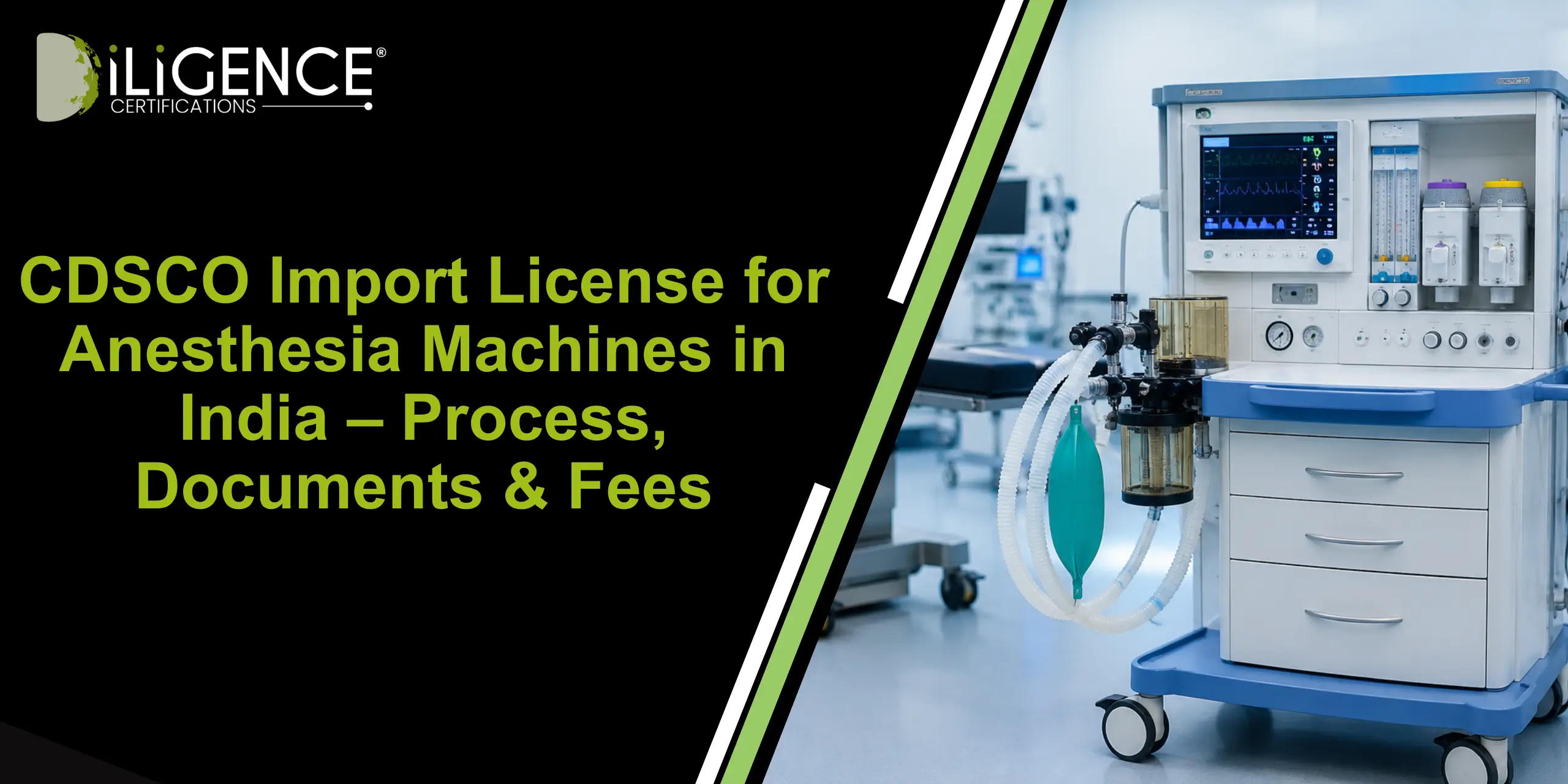 CDSCO Import License for Anesthesia