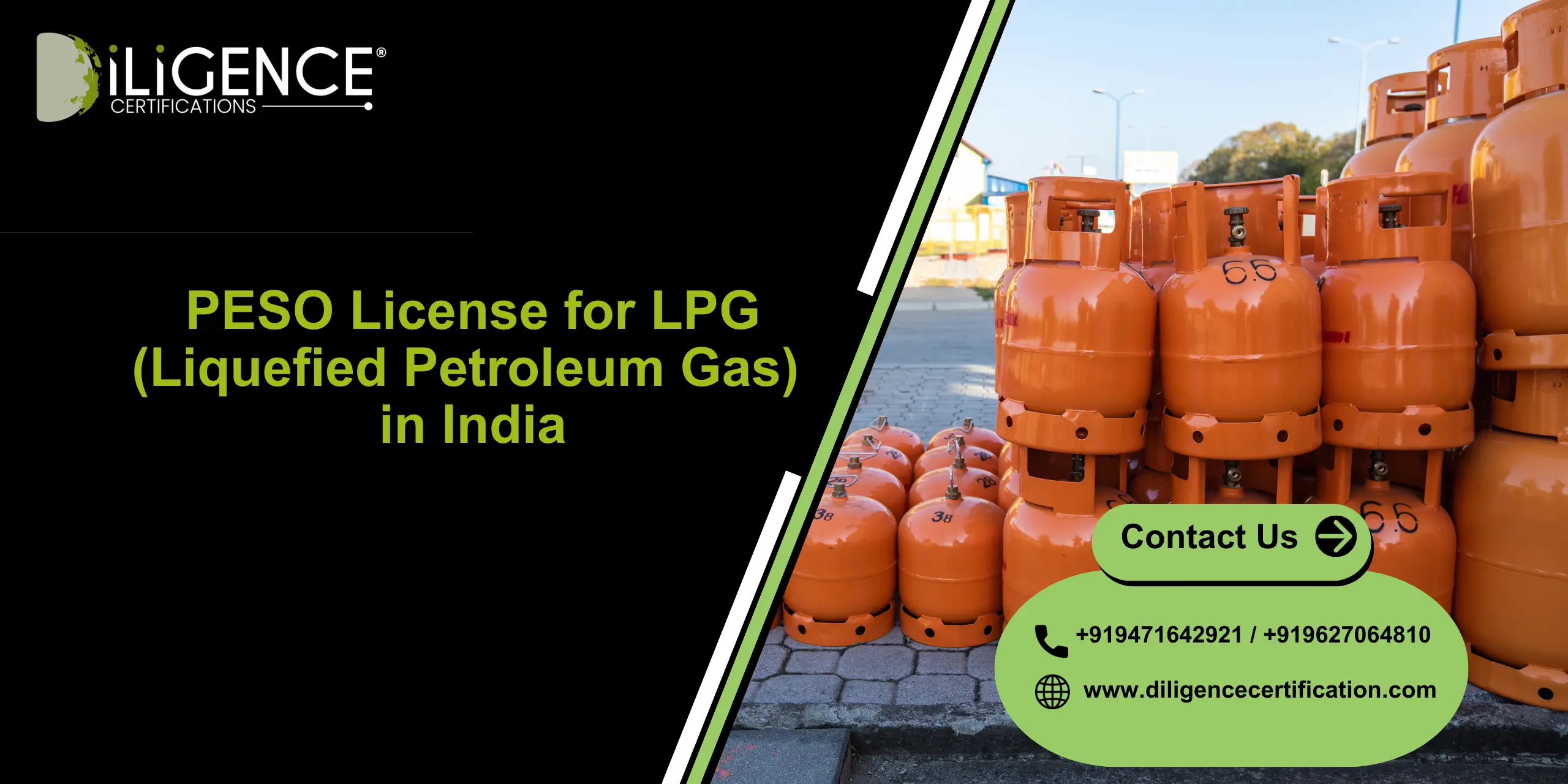 PESO License for LPG in India – Diligence Certification