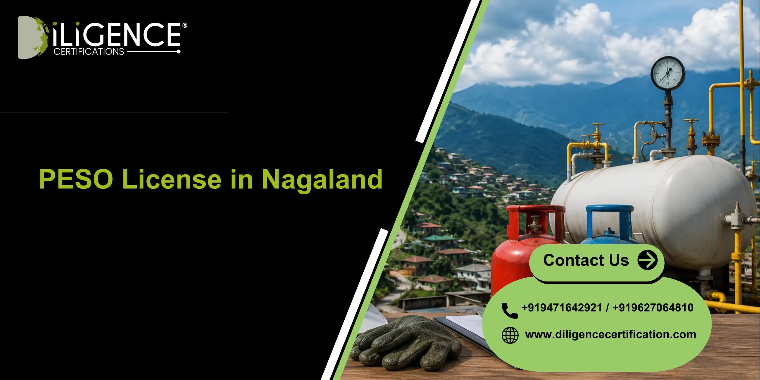 PESO License in Nagaland by Diligence Certification, best consultant for PESO approval, documentation, filing, and compliance support.
