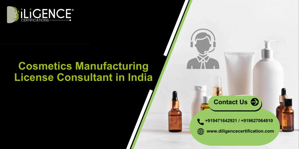 Cosmetics Manufacturing License Consultant in India