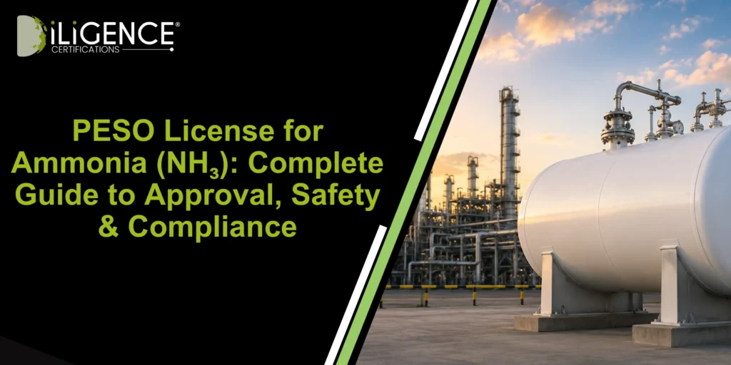 PESO License for Ammonia (NH₃): Complete Guide to Approval, Safety & Compliance