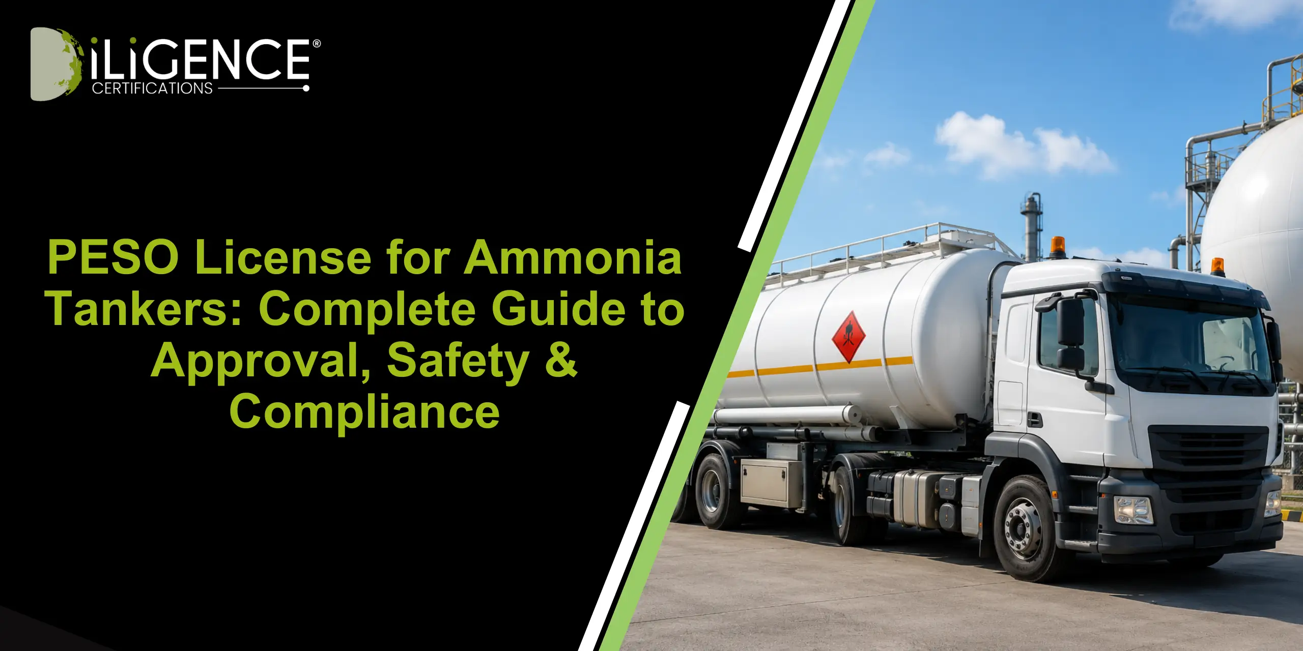 PESO License for Ammonia Tankers