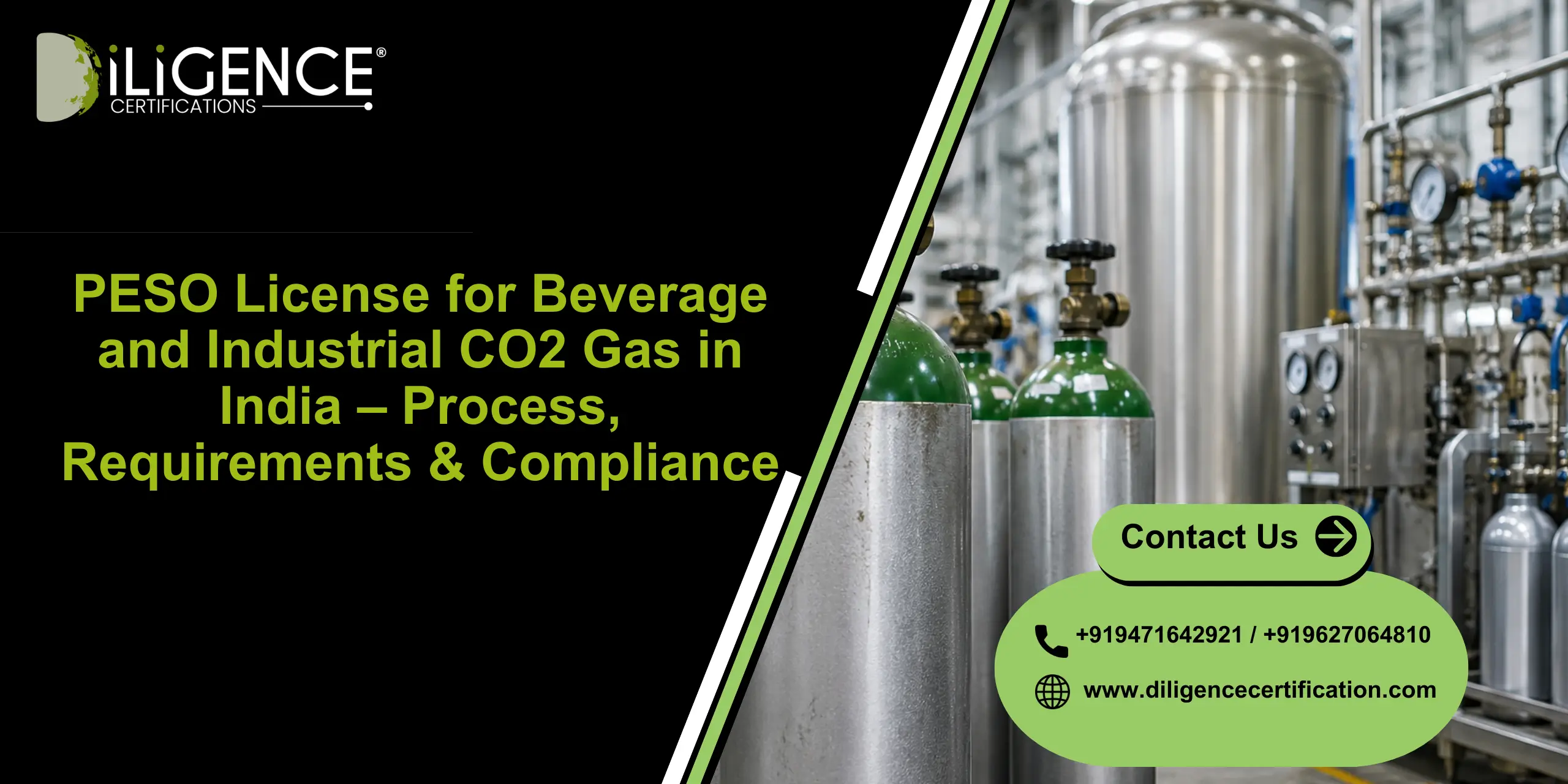 Beverage and Industrial CO2 Gas