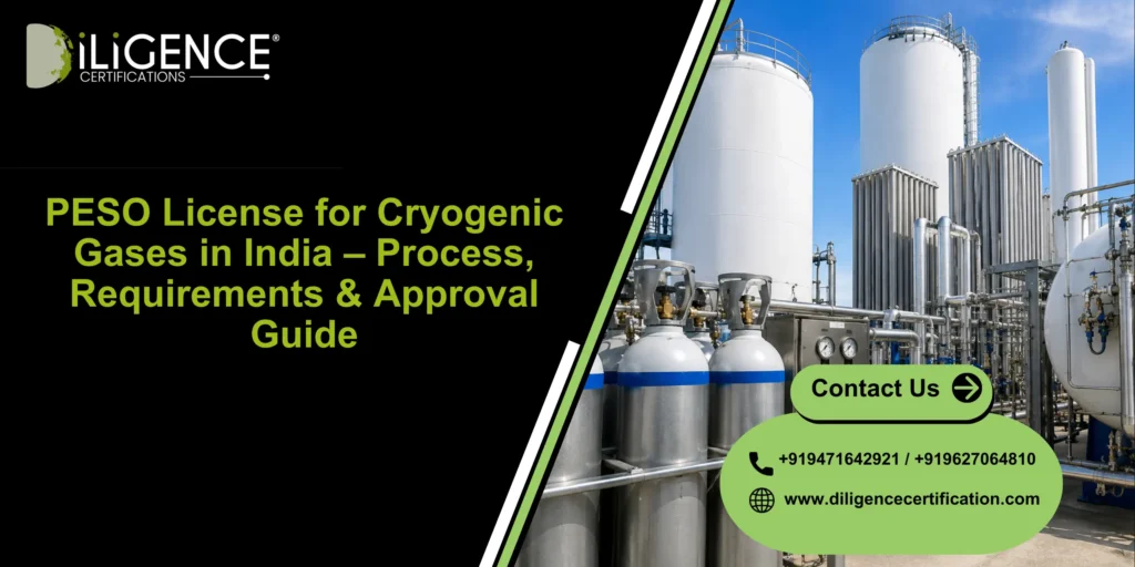 PESO License for Cryogenic Gases