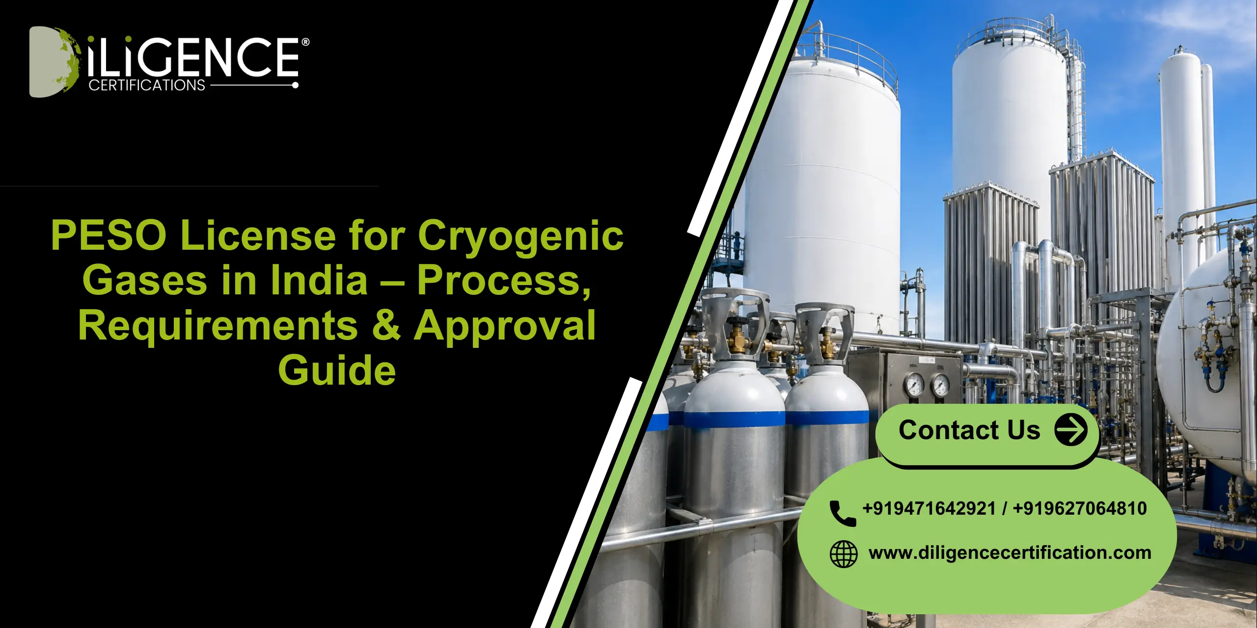 PESO License for Cryogenic Gases