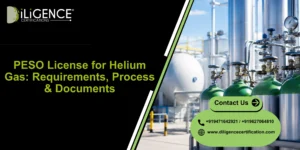 PESO License for Helium Gas