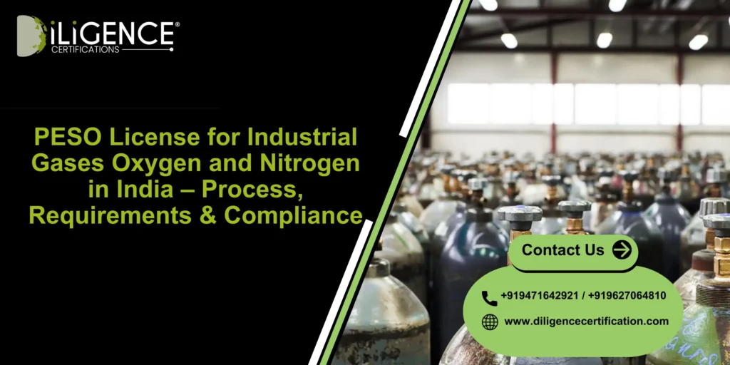 PESO License for Industrial Gases