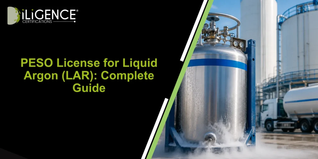 PESO License for Liquid Argon (LAR): Complete Guide