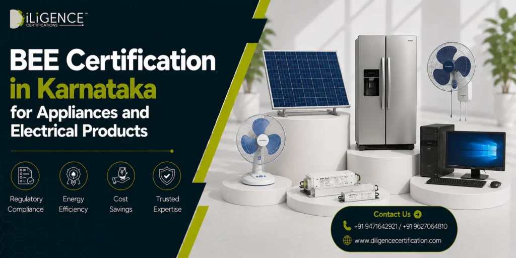 BEE Certification in Karnataka for Appliances and Electrical Products