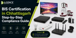 BIS Certification in Chhattisgarh guide with electronic products and compliance process.