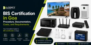 BIS Certification in Goa procedure, documentation, costs, and requirements guide featuring BIS-related electronic products