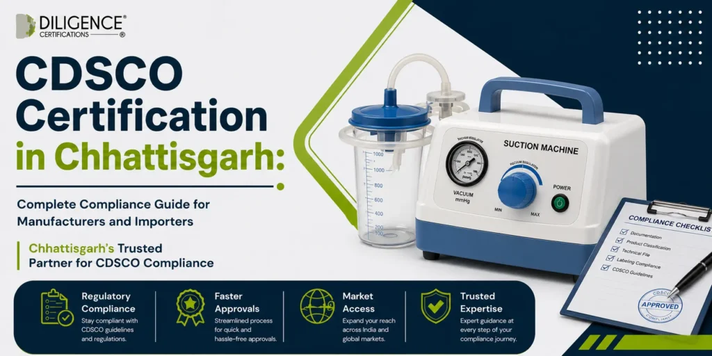 CDSCO Certification in Chhattisgarh: Registration, Documents, Process & Cost