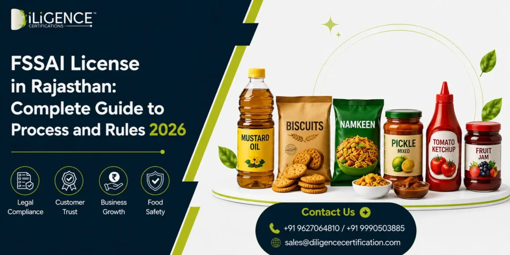 FSSAI License in Rajasthan: Complete Guide to Process & Rules 2026
