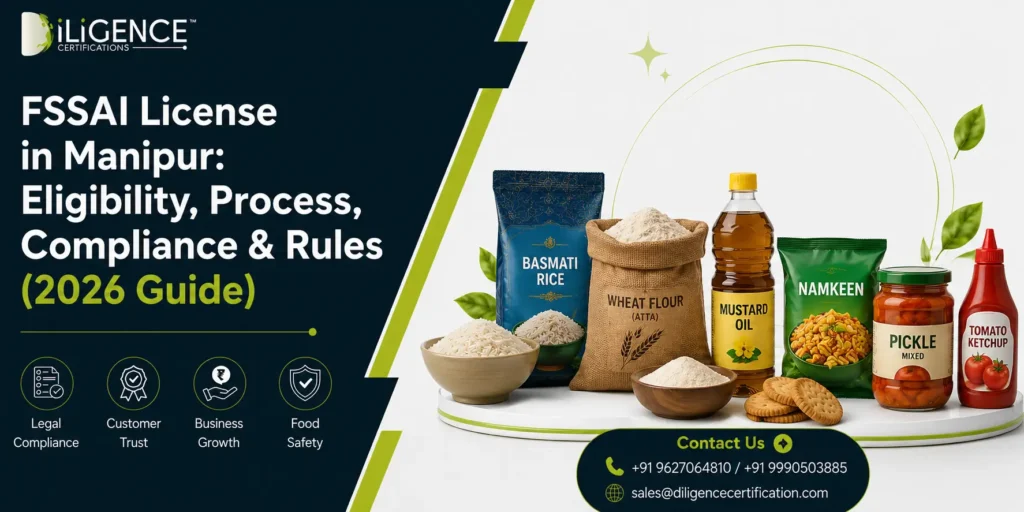 FSSAI License in Manipur: Eligibility, Process, Compliance & Rules (2026 Guide)