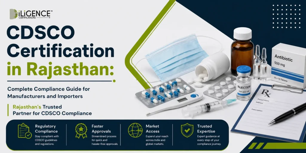 CDSCO Certification in Rajasthan