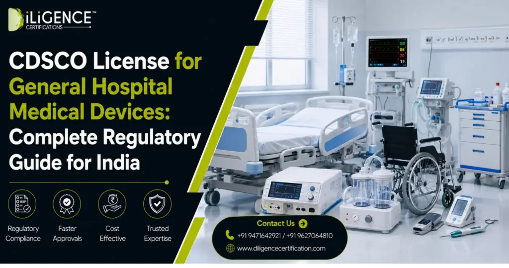 CDSCO License for General Hospital Medical Devices: Complete Regulatory Guide for India