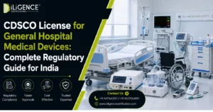 CDSCO License for General Hospital medical Devices