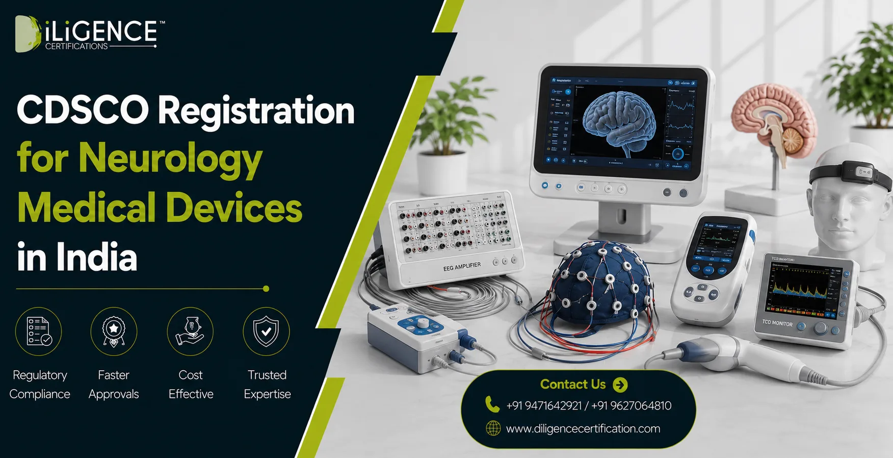 cdsco registration for neurology medical devices in india