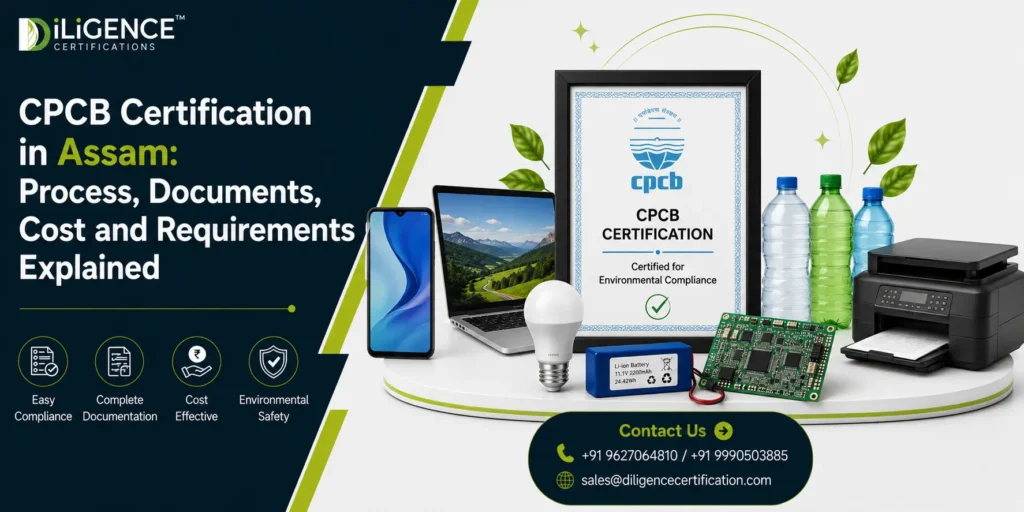 CPCB compliance certification for manufacturing units in Assam