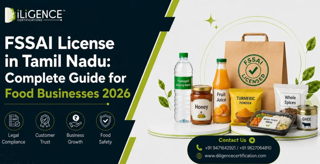 FSSAI License in Tamil Nadu: Complete Guide for Food Businesses, Manufacturers & Importers (2026)