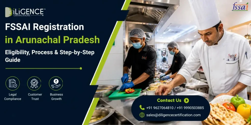 FSSAI Registration in Arunachal Pradesh