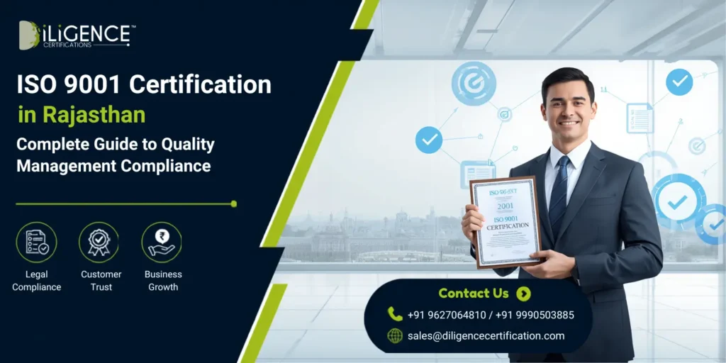 ISO 9001 Certification in Rajasthan - Quality Management Compliance Guide