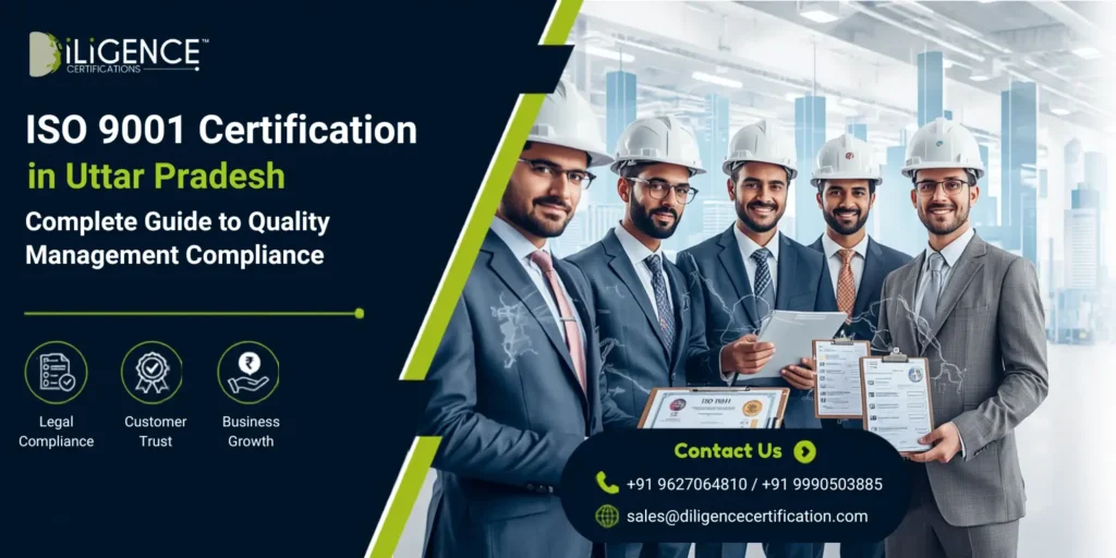 ISO 9001 Certification in Rajasthan - Quality Management System compliance guide with professional holding certificate