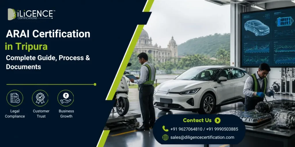 ARAI Certification in Tripura for electric vehicles, automotive testing and vehicle homologation