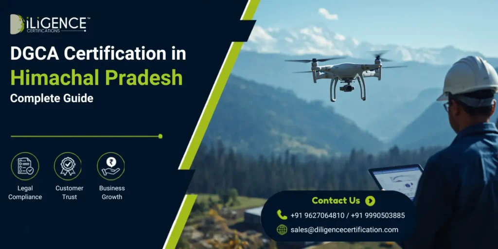 DGCA Certification in Himachal Pradesh for commercial drone operations and aviation compliance.
