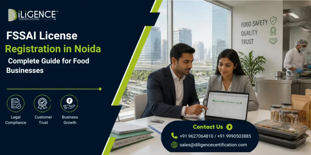 FSSAI license registration in Noida for food businesses