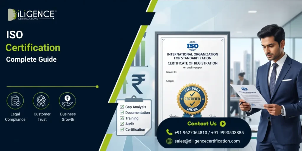 ISO CERTIFICATION , Diligence certification