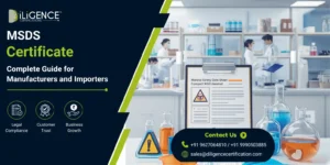 MSDS Certificate for chemical products
