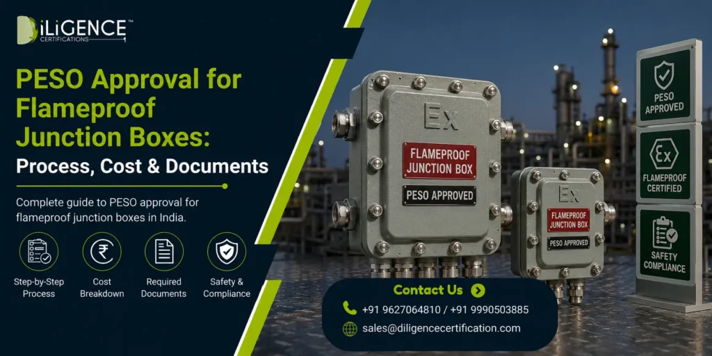 PESO Approval for Flameproof Junction Boxes Process, Cost & Documents