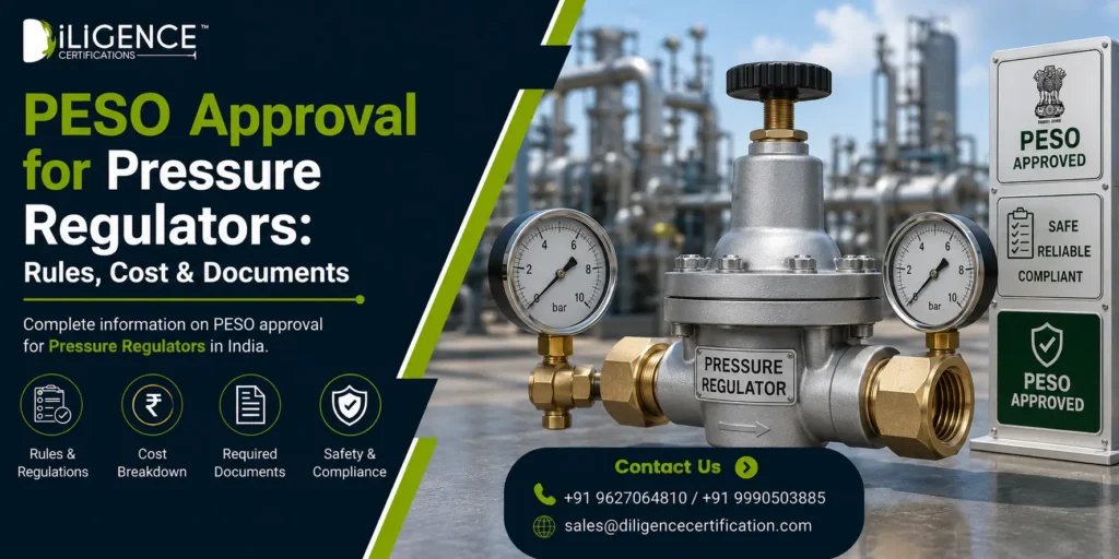 PESO Approval for Pressure Regulators: Rules, Cost & Documents