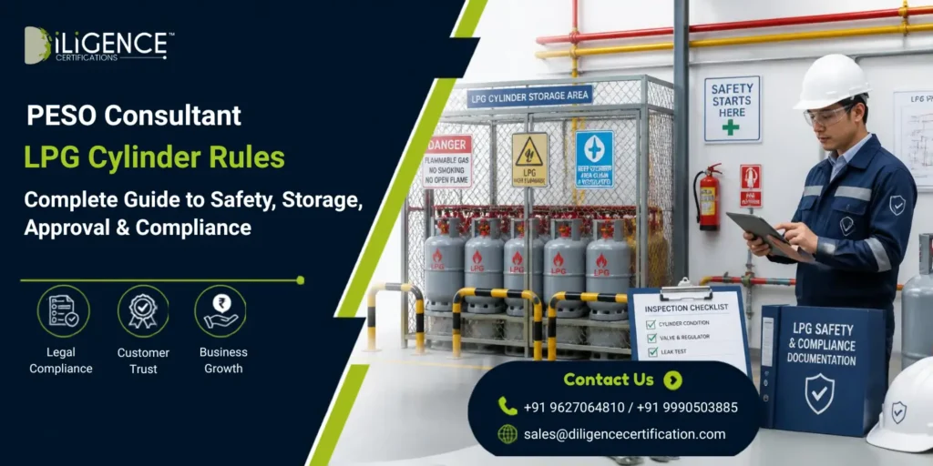PESO CONSULTANT LPG CYLINDER RULES IN INDIA