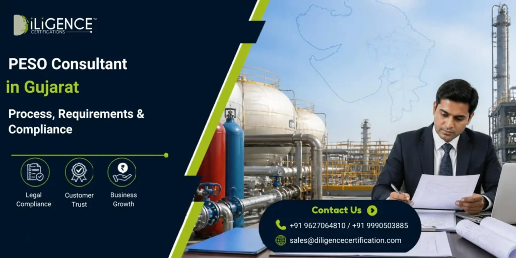 PESO Consultant in Gujarat supporting industrial licensing and regulatory compliance for petroleum, gas cylinders and pressure vessels.