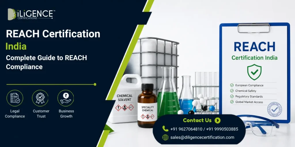 REACH Certification in India , Diligence Certification