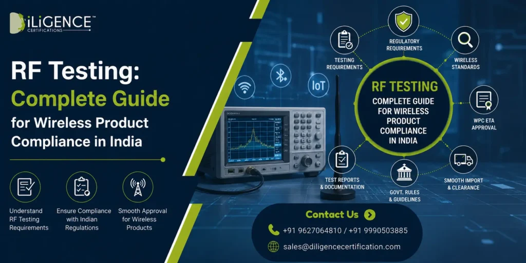 RF Testing Complete Guide for Wireless Product Compliance in India