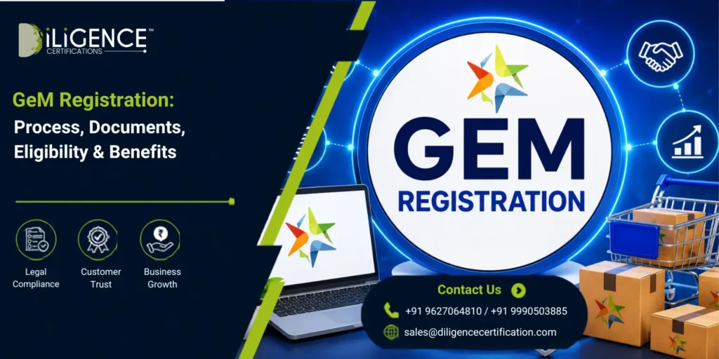 GeM egistration process