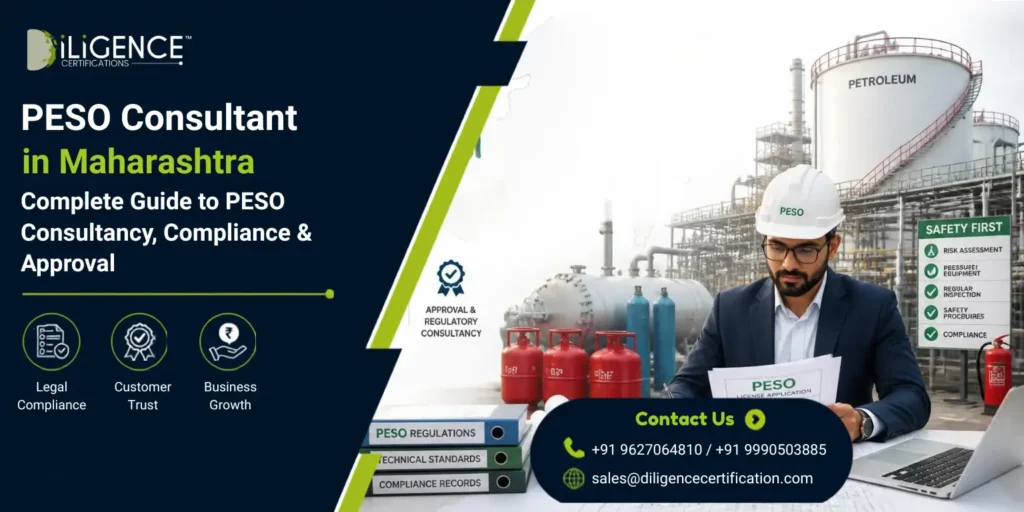PESO Consultant in Maharashtra providing petroleum and industrial safety compliance consultancy, licensing, documentation, inspection, and approval support.
