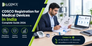 CDSCO Registration for Medical Devices in India – Complete Guide 2026 featuring medical devices, regulatory compliance, product approval, and market access.