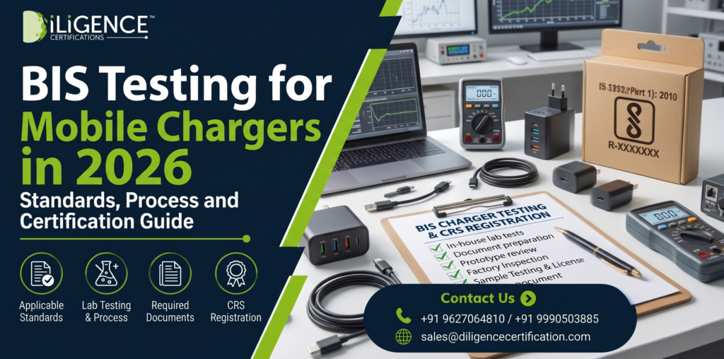 BIS Testing for Mobile Chargers Standards, Process and Certification Guide