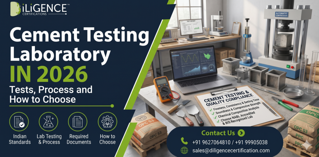 Cement Testing Laboratory Tests, Process and How to Choose the Right Lab in 2026