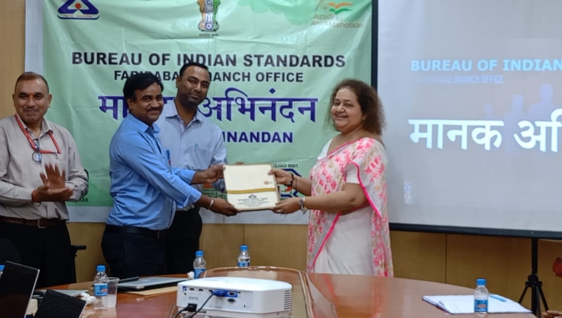 On-site certification visit at client manufacturing facility