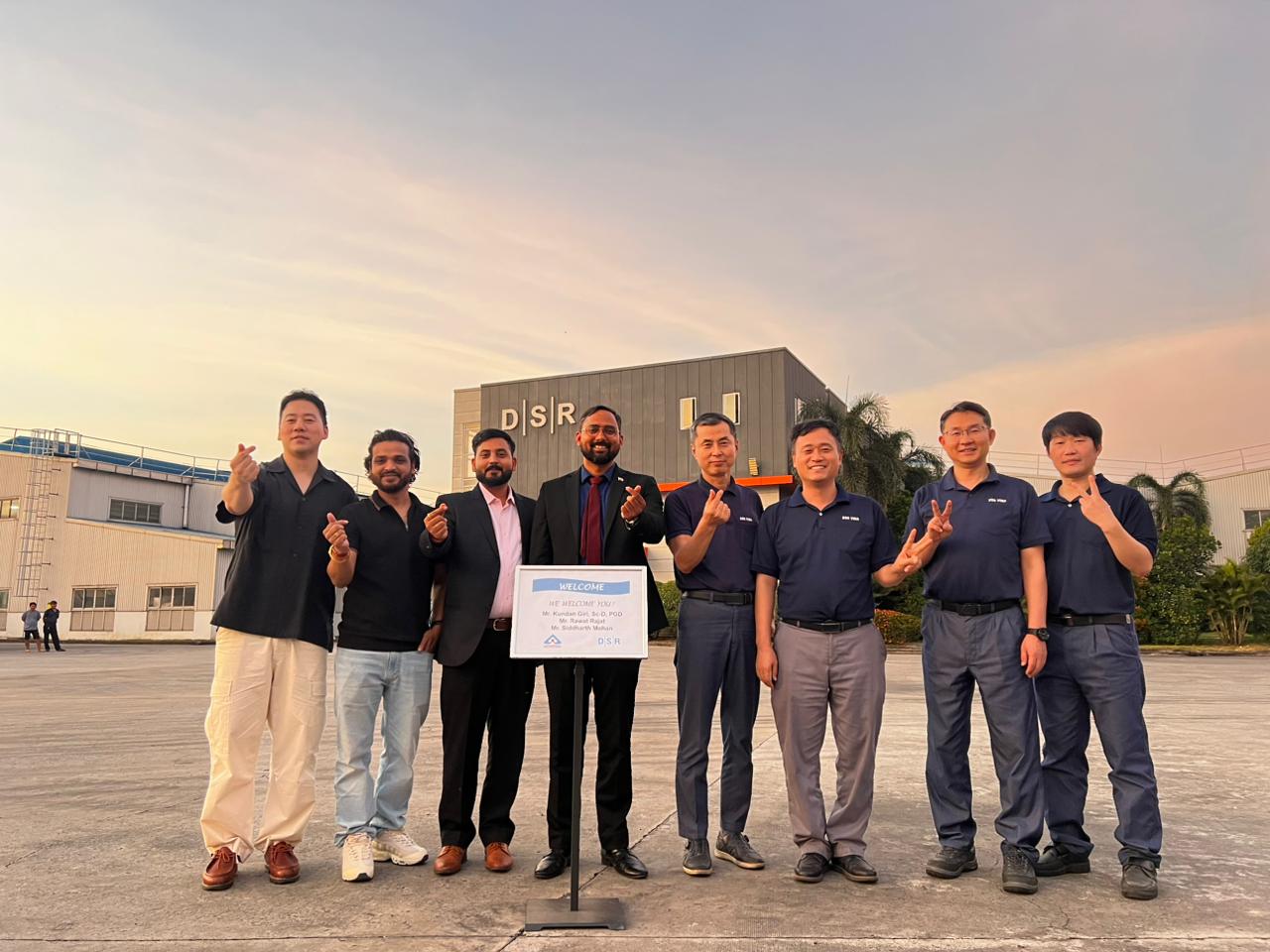 Compliance site visit at DSR factory